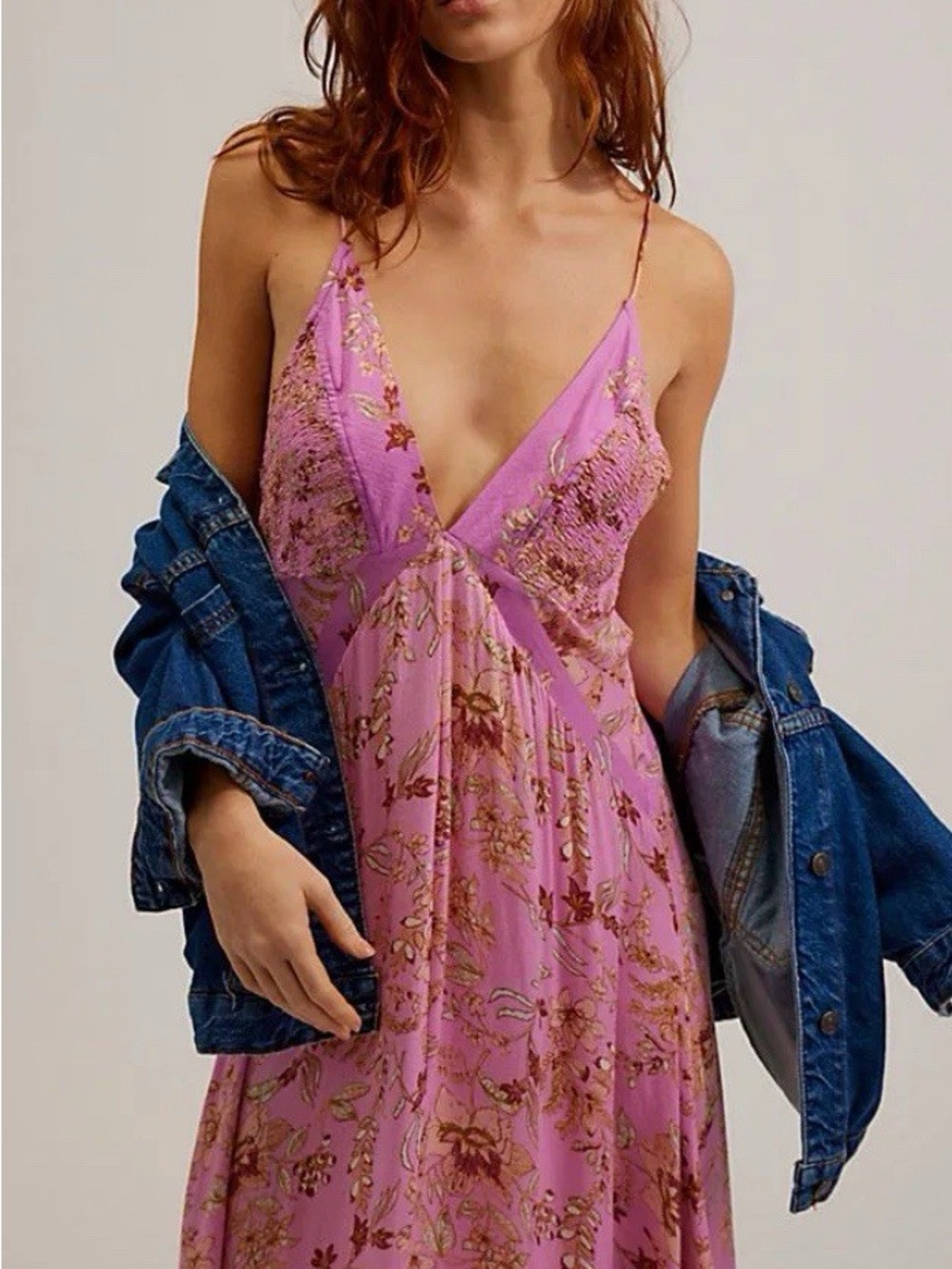Intimately Free People There She Goes Printed Maxi Slip